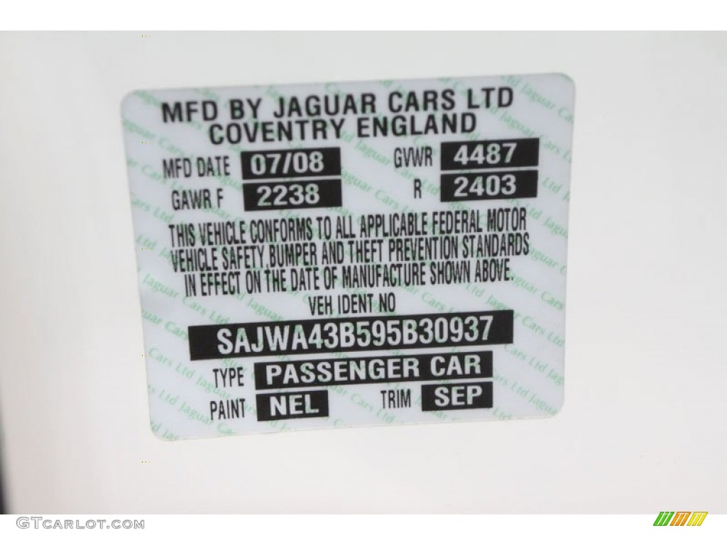 2009 Jaguar XK XK8 Coupe Parts Photos
