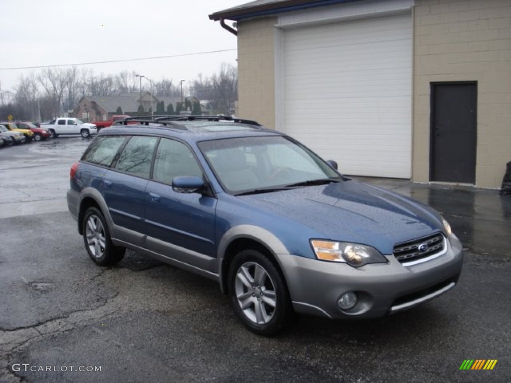 Atlantic Blue Pearl 2005 Subaru Outback 3.0 R L.L. Bean Edition Wagon Exterior Photo #58056892