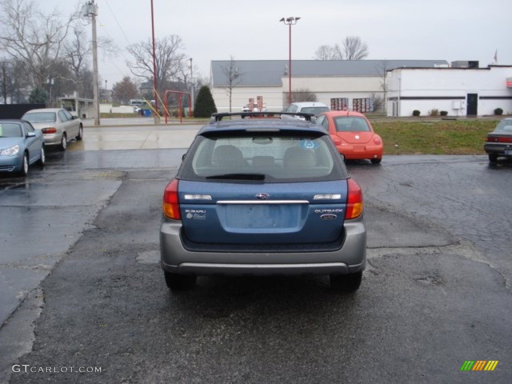 2005 Outback 3.0 R L.L. Bean Edition Wagon - Atlantic Blue Pearl / Taupe photo #7