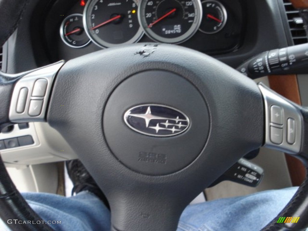 2005 Outback 3.0 R L.L. Bean Edition Wagon - Atlantic Blue Pearl / Taupe photo #17