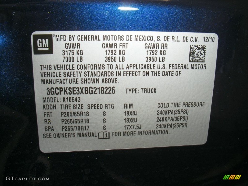 2011 Silverado 1500 LT Crew Cab 4x4 - Imperial Blue Metallic / Ebony photo #51