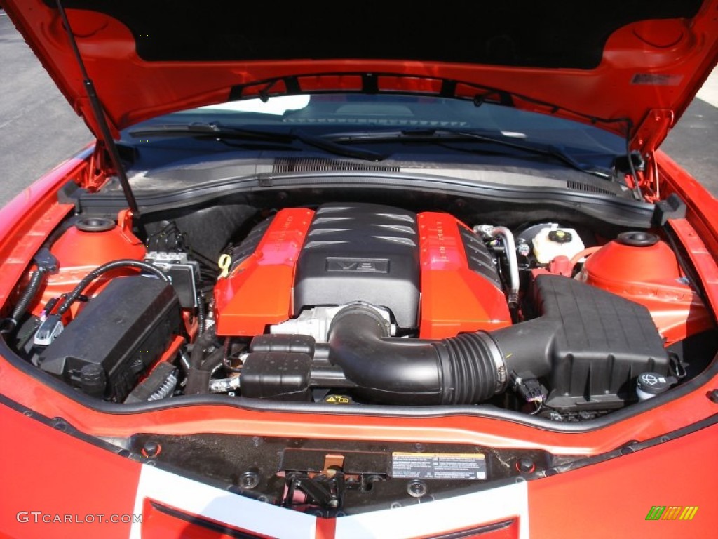 2010 Chevrolet Camaro SS Coupe Indianapolis 500 Pace Car Special Edition Engine Photos