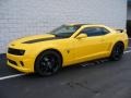 Rally Yellow 2012 Chevrolet Camaro SS Coupe Transformers Special Edition Exterior