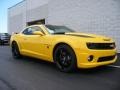 2012 Rally Yellow Chevrolet Camaro SS Coupe Transformers Special Edition  photo #11