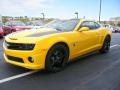 2012 Rally Yellow Chevrolet Camaro SS Coupe Transformers Special Edition  photo #16