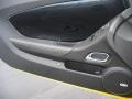 Jet Black 2012 Chevrolet Camaro SS Coupe Transformers Special Edition Door Panel