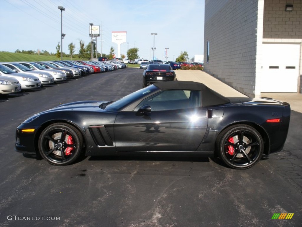Carbon Flash Metallic 2012 Chevrolet Corvette Centennial Edition Grand Sport Convertible Exterior Photo #58058343