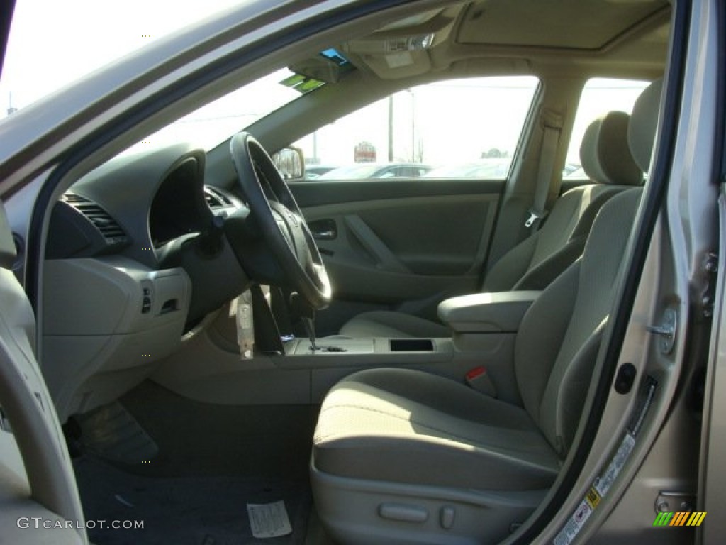 2007 Camry LE V6 - Desert Sand Mica / Bisque photo #7