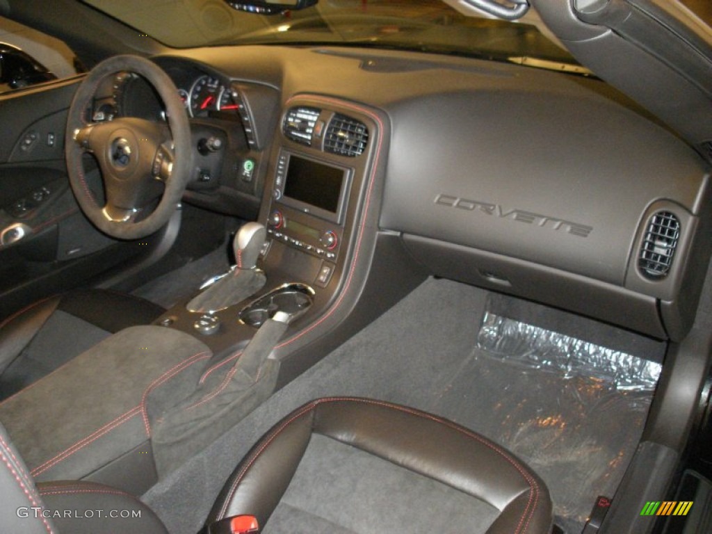 2012 Chevrolet Corvette Centennial Edition Grand Sport Convertible Ebony Dashboard Photo #58058565