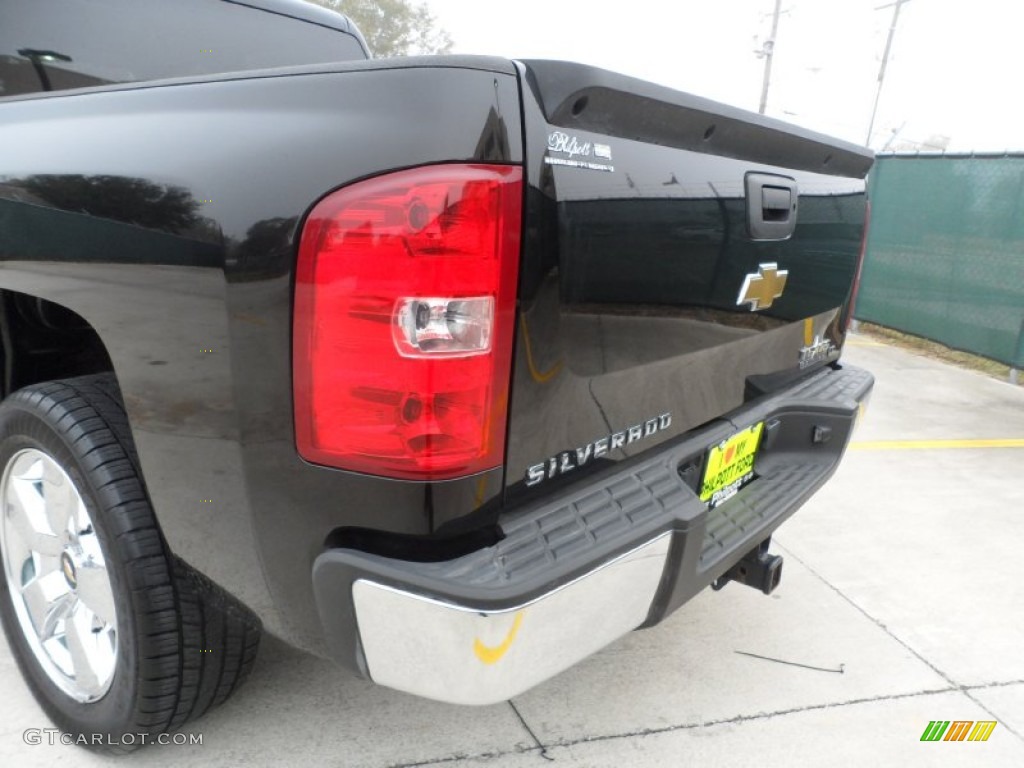 2009 Silverado 1500 LT Texas Edition Extended Cab - Black / Ebony photo #22