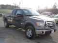 2012 Sterling Gray Metallic Ford F150 XLT SuperCab 4x4  photo #2