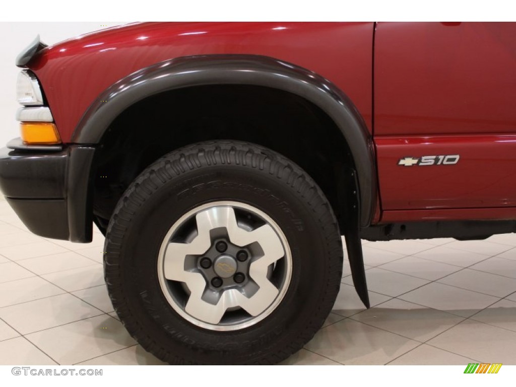 2001 Chevrolet S10 LS Extended Cab 4x4 Wheel Photo #58060220