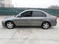 2004 Magnesium Metallic Honda Civic EX Sedan  photo #6
