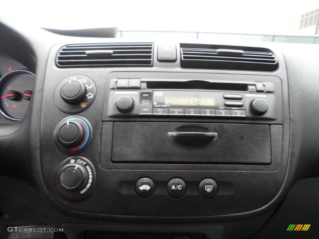 2004 Civic EX Sedan - Magnesium Metallic / Gray photo #32
