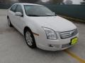 2008 White Suede Ford Fusion SEL V6  photo #1