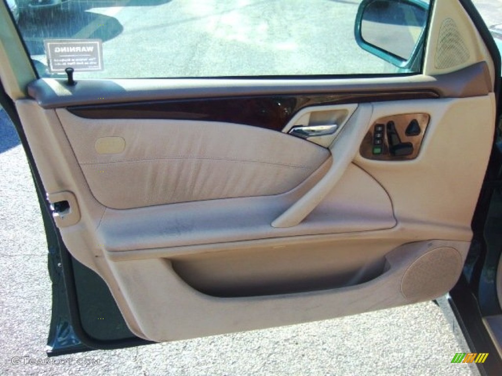 2000 Mercedes-Benz E 320 4Matic Sedan Java Door Panel Photo #58061406