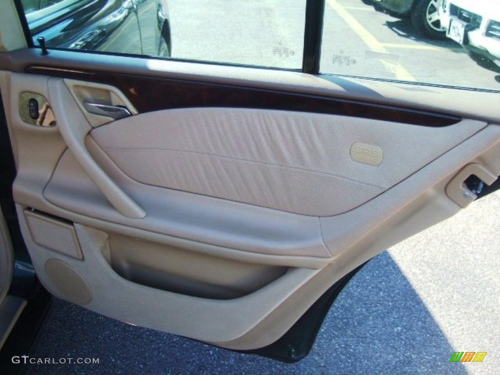 2000 Mercedes-Benz E 320 4Matic Sedan Java Door Panel Photo #58061424