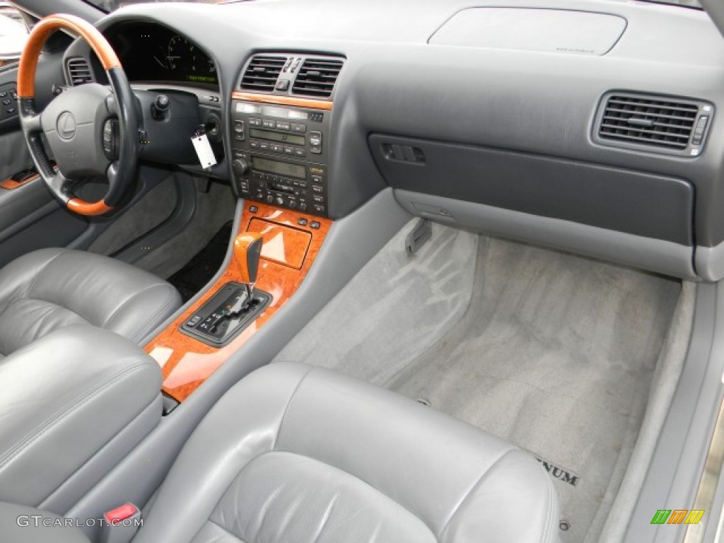 2000 Lexus LS 400 Platinum Series Gray Dashboard Photo #58062227
