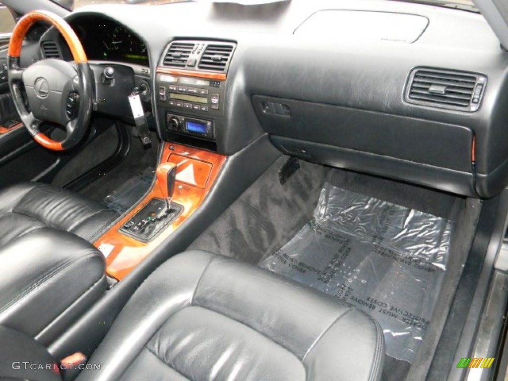 2000 Lexus LS 400 Black Dashboard Photo #58062332