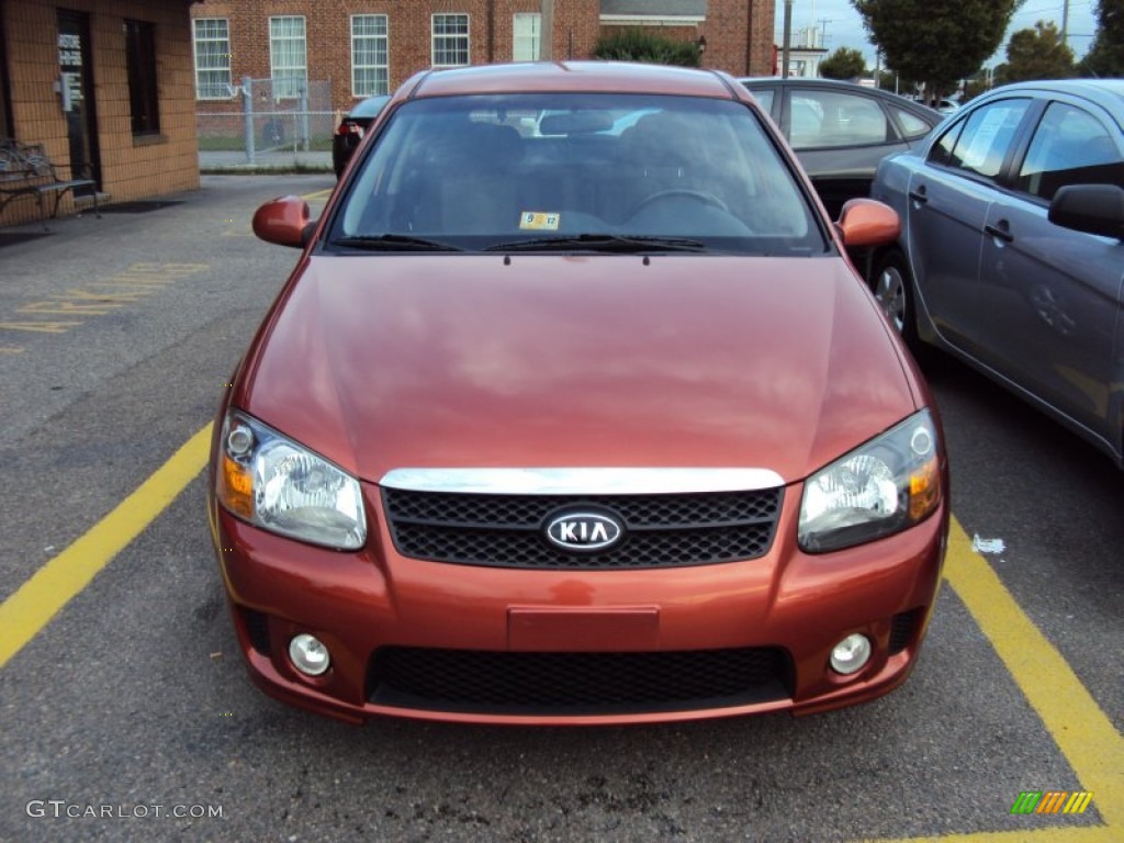 2009 Copperhead Orange Metallic Kia Spectra 5 SX Wagon 57875686 Photo 2 Car