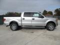 2012 Ingot Silver Metallic Ford F150 XLT SuperCrew 4x4  photo #2