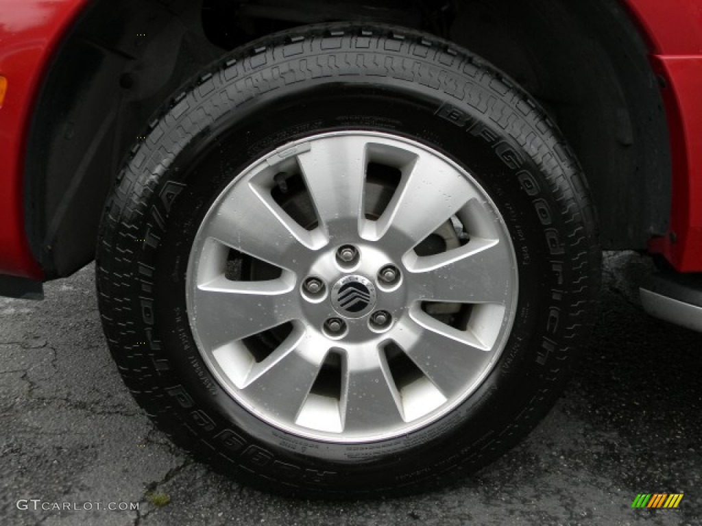 2010 Mercury Mountaineer V6 AWD Wheel Photo #58064029