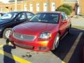 2010 Rave Red Pearl Mitsubishi Galant FE  photo #3