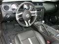 Charcoal Black/Cashmere 2010 Ford Mustang GT Premium Coupe Dashboard