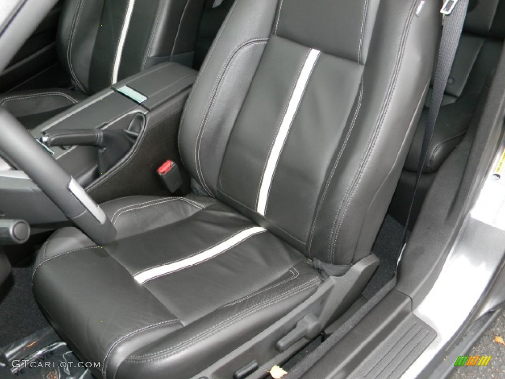 Charcoal Black/Cashmere Interior 2010 Ford Mustang GT Premium Coupe Photo #58064383