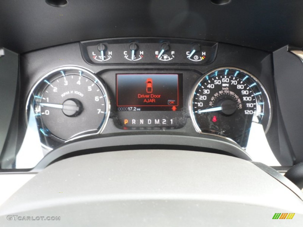 2012 Ford F150 XLT SuperCrew 4x4 Gauges Photo #58064500