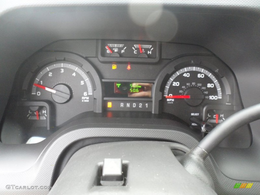 2012 Ford E Series Van E250 Cargo Gauges Photo #58064808