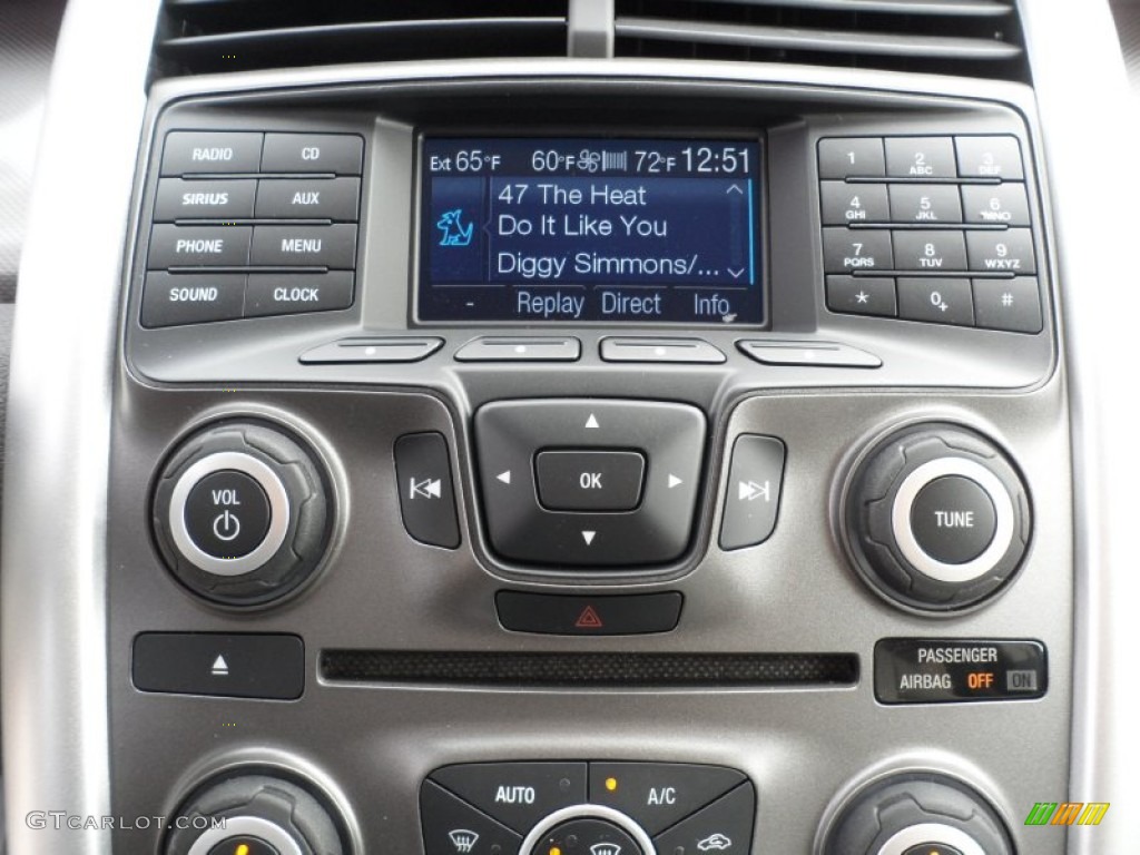 2012 Ford Edge SEL EcoBoost Controls Photo #58065085