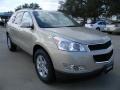 2012 Gold Mist Metallic Chevrolet Traverse LT  photo #3