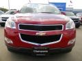 2012 Crystal Red Tintcoat Chevrolet Traverse LT  photo #2