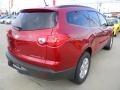 2012 Crystal Red Tintcoat Chevrolet Traverse LT  photo #5