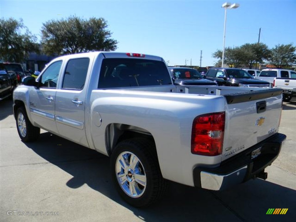 2012 Silverado 1500 LT Crew Cab - Silver Ice Metallic / Ebony photo #7