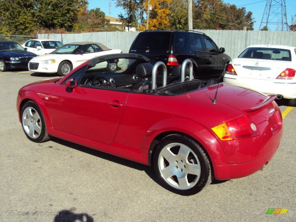 Amulet Red 2002 Audi TT 1.8T quattro Roadster Exterior Photo #58066821