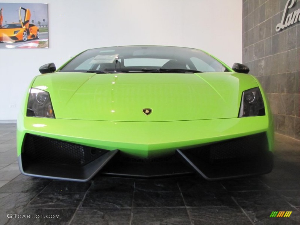 2012 Gallardo LP 570-4 Superleggera - Verde Ithaca Pearl Effect / Nero Perseus photo #3