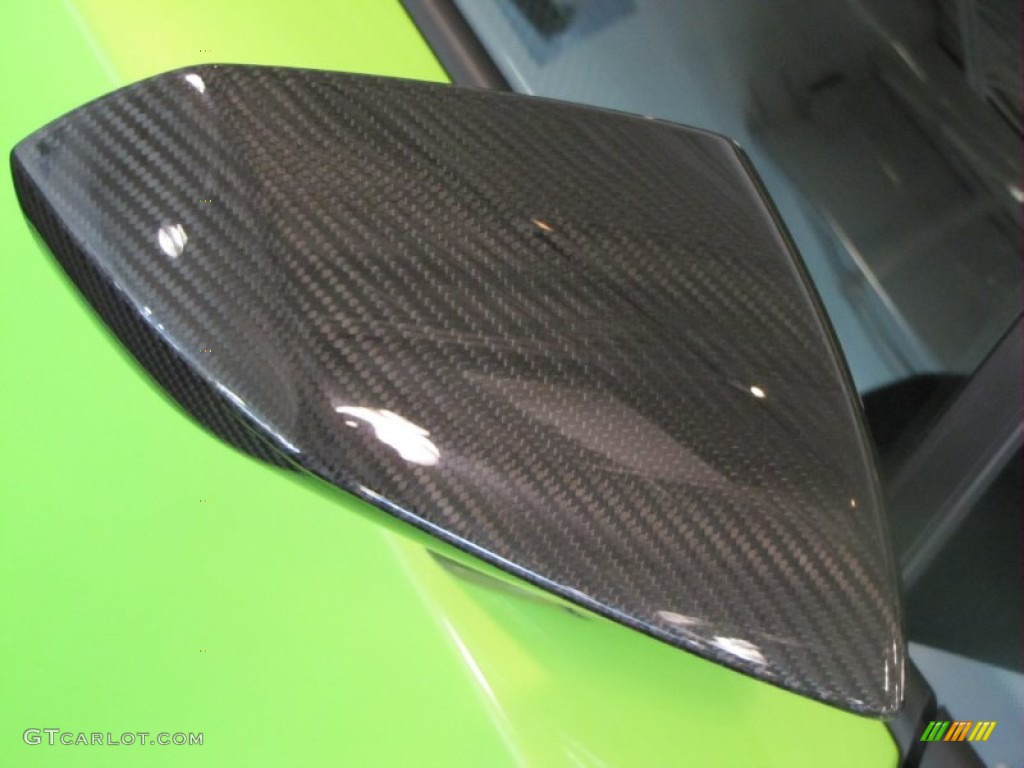 Superleggera Carbon Fiber Door Sideview Mirror 2012 Lamborghini Gallardo LP 570-4 Superleggera Parts