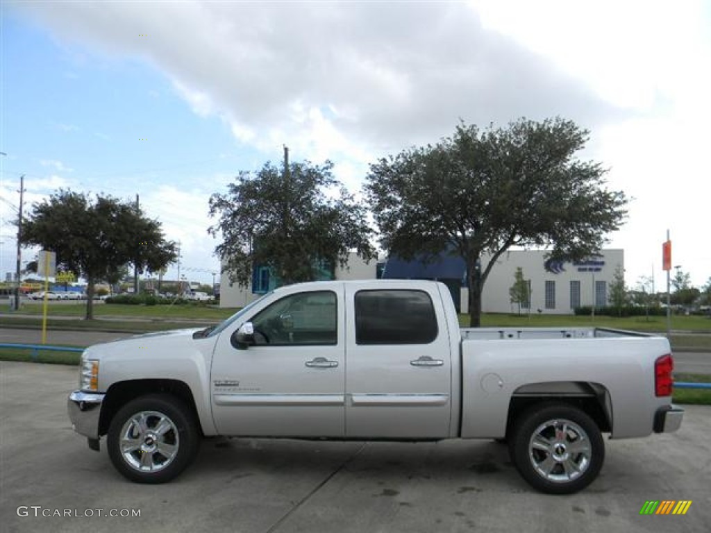 2012 Silverado 1500 LT Crew Cab - Silver Ice Metallic / Ebony photo #8