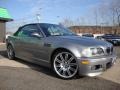 2004 Silver Grey Metallic BMW M3 Convertible  photo #2