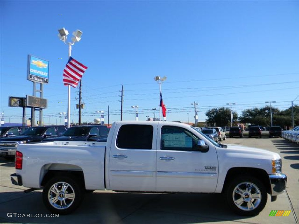 2012 Silverado 1500 LT Crew Cab - Summit White / Ebony photo #4