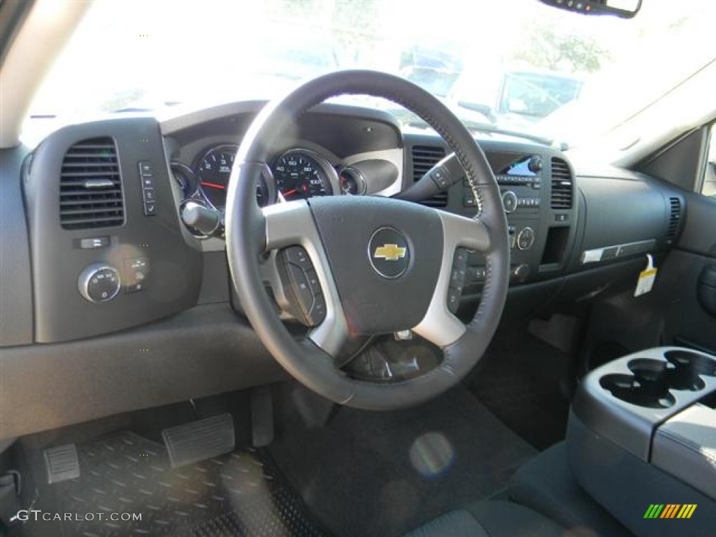 2012 Silverado 1500 LT Crew Cab - Silver Ice Metallic / Ebony photo #12