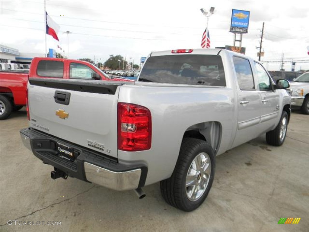 2012 Silverado 1500 LT Crew Cab - Silver Ice Metallic / Ebony photo #5