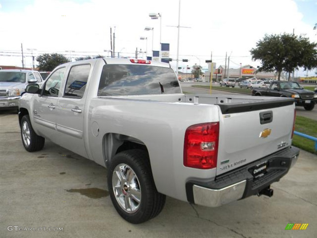 2012 Silverado 1500 LT Crew Cab - Silver Ice Metallic / Ebony photo #7