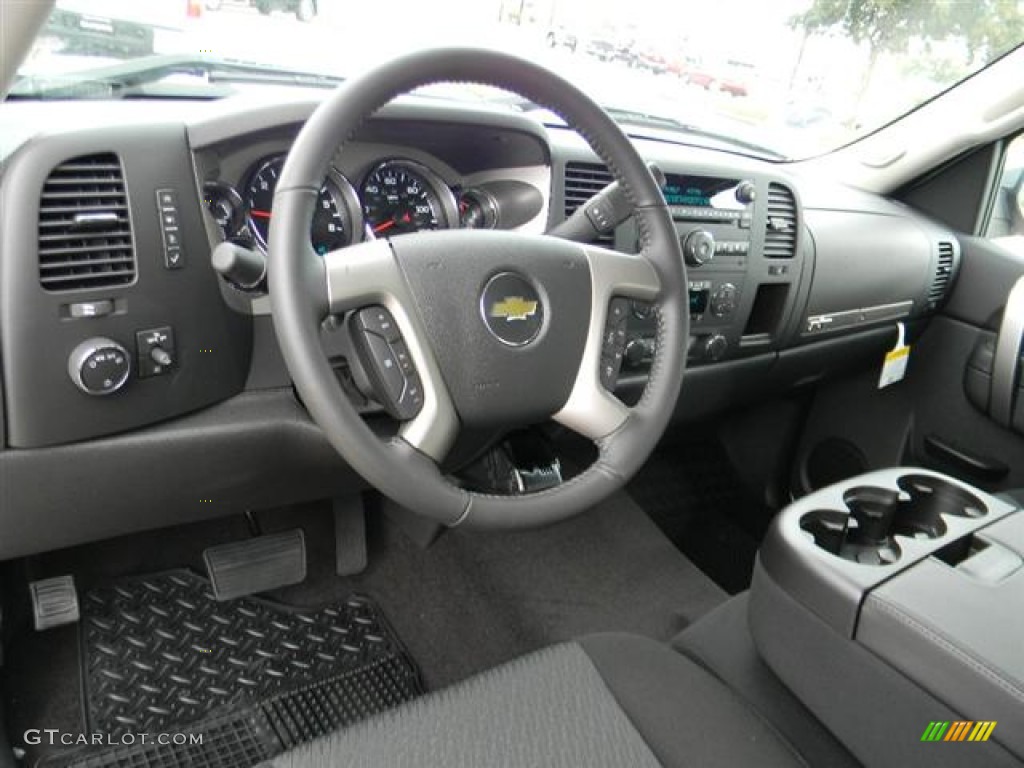 2012 Silverado 1500 LT Crew Cab - Silver Ice Metallic / Ebony photo #12