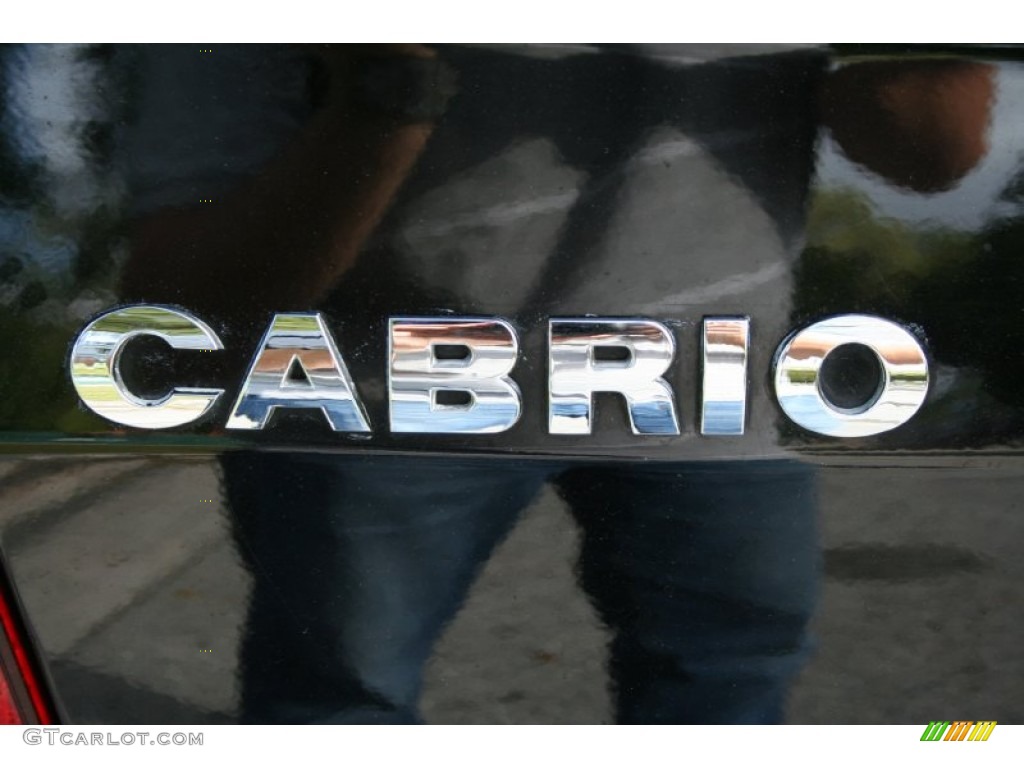 2002 Cabrio GLX - Black / Beige photo #88