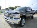 2012 Black Chevrolet Silverado 1500 LT Crew Cab  photo #13