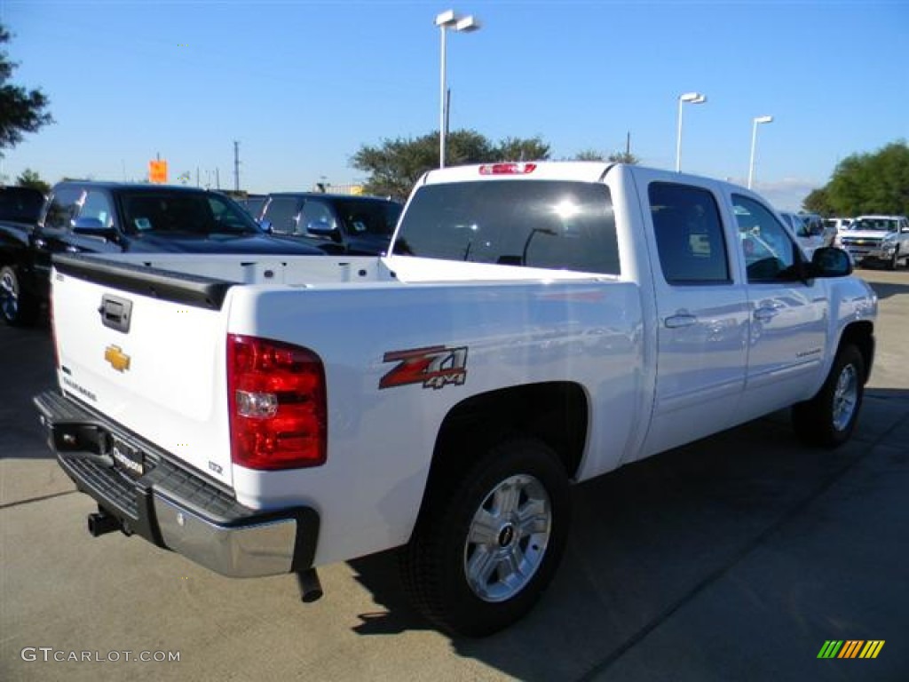 2012 Silverado 1500 LTZ Crew Cab 4x4 - Summit White / Ebony photo #5