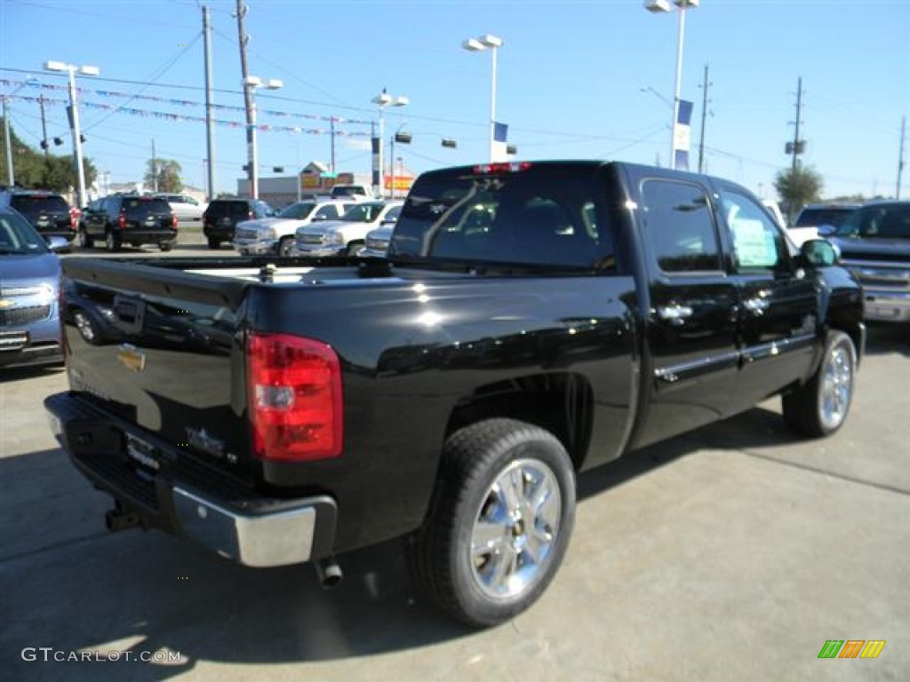 2012 Silverado 1500 LT Crew Cab - Black / Ebony photo #5